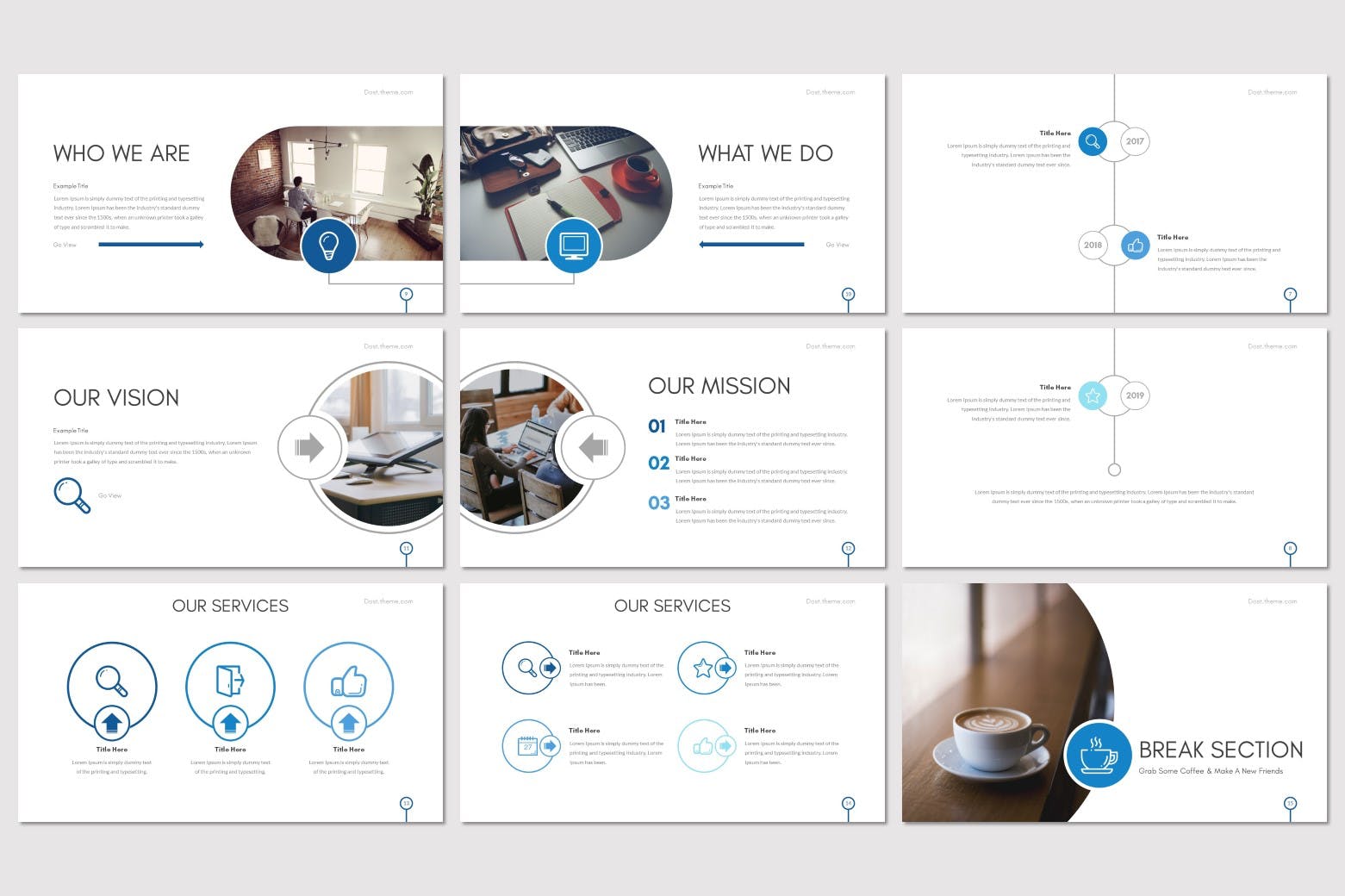 有创意的简洁的ppt模板下载[PPTX]