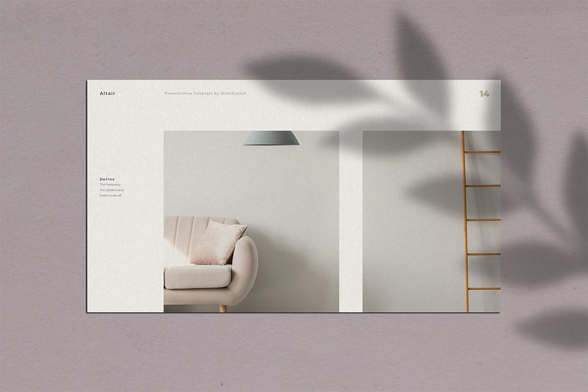 时尚居家设计师使用的PPT模板 精美ppt模板 简约ppt模板[PPTX]