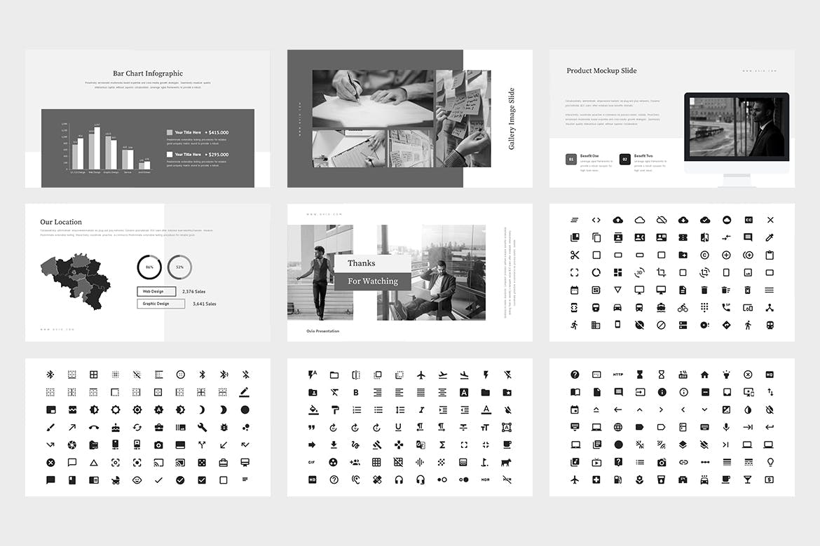 设计师必备的高端时尚的keynote模板下载 精美ppt模板 ppt简洁模板 下载ppt模板[key]