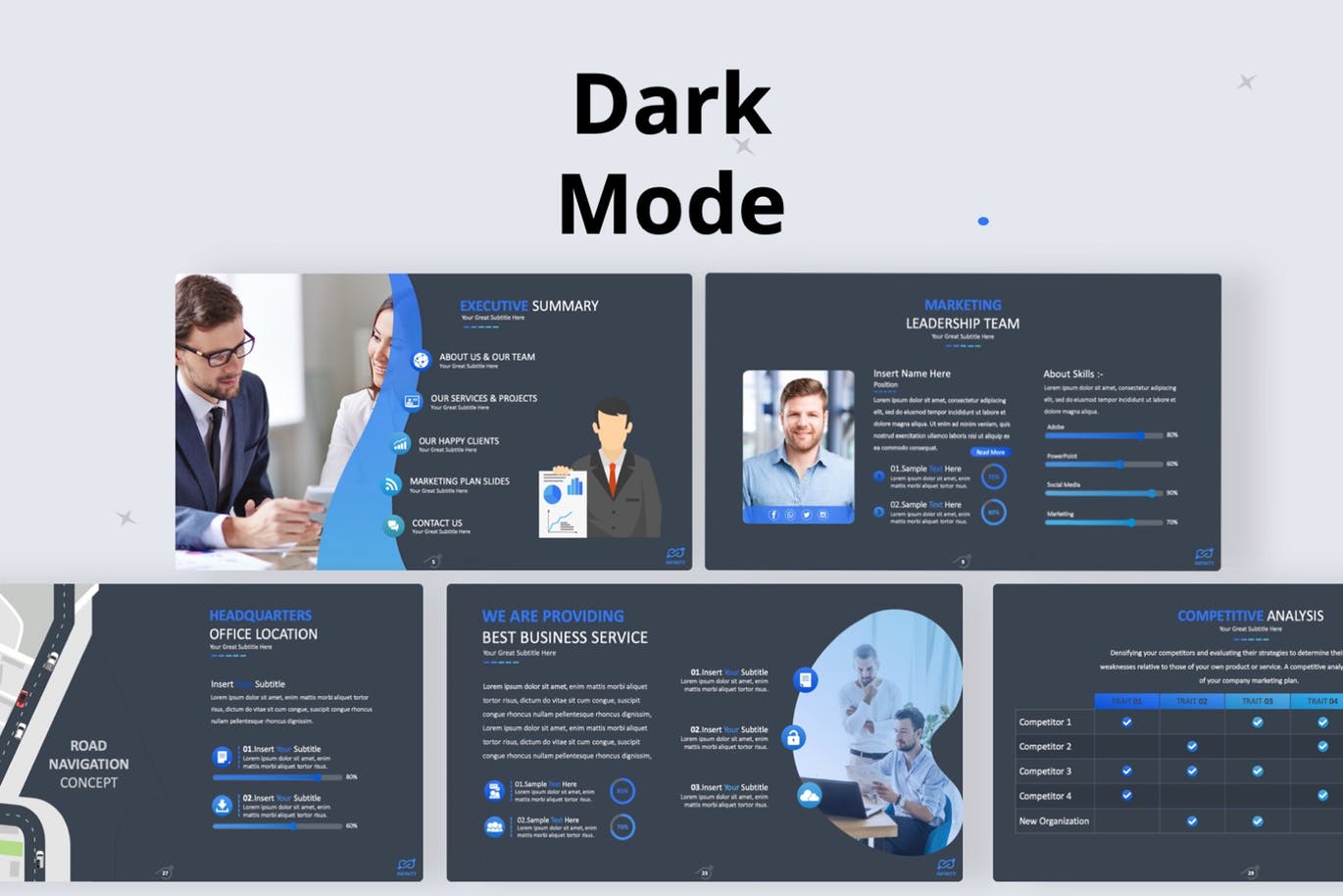 优秀的商业计划书市场营销PPT模板[PPTX]