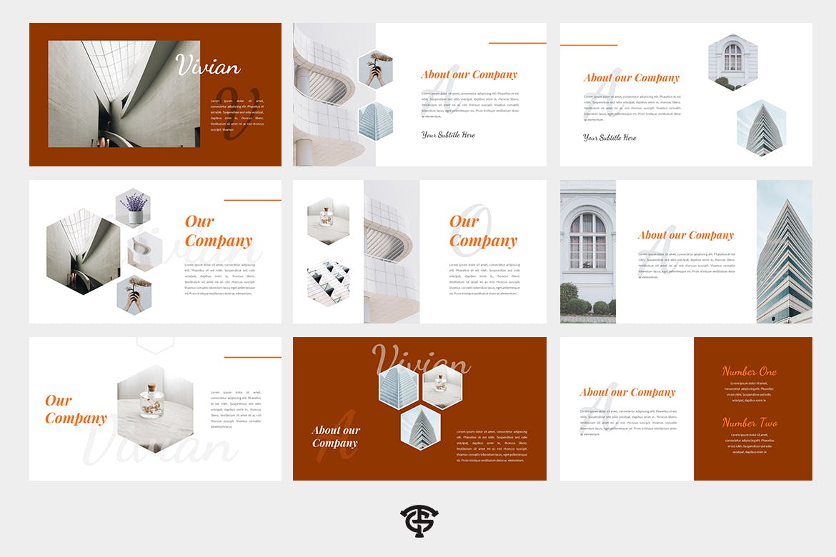 时尚的创意PPT模板下载[PPTX]