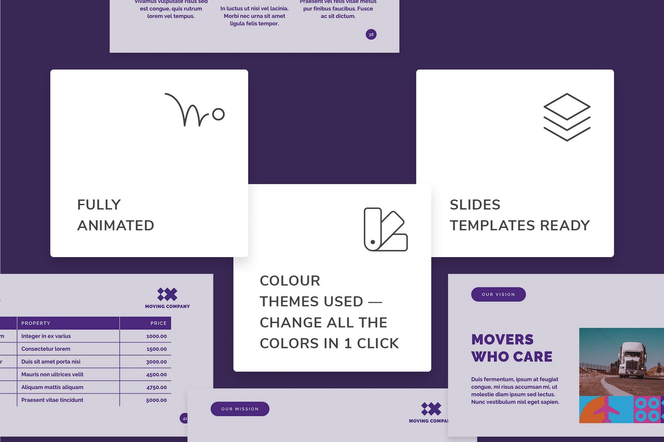 时尚有设计感的企业PPT模板下载[PPTX]