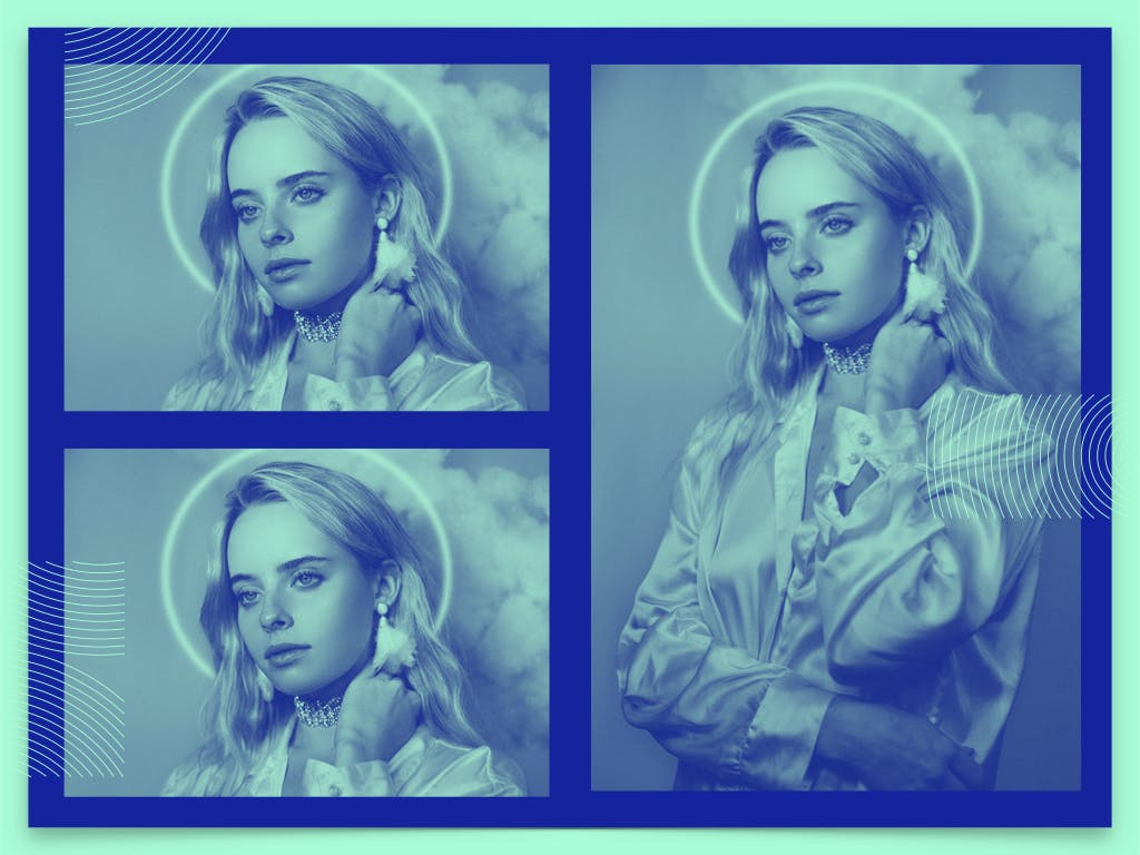 个性风格的双色调经典ppt模板下载[PPTX]