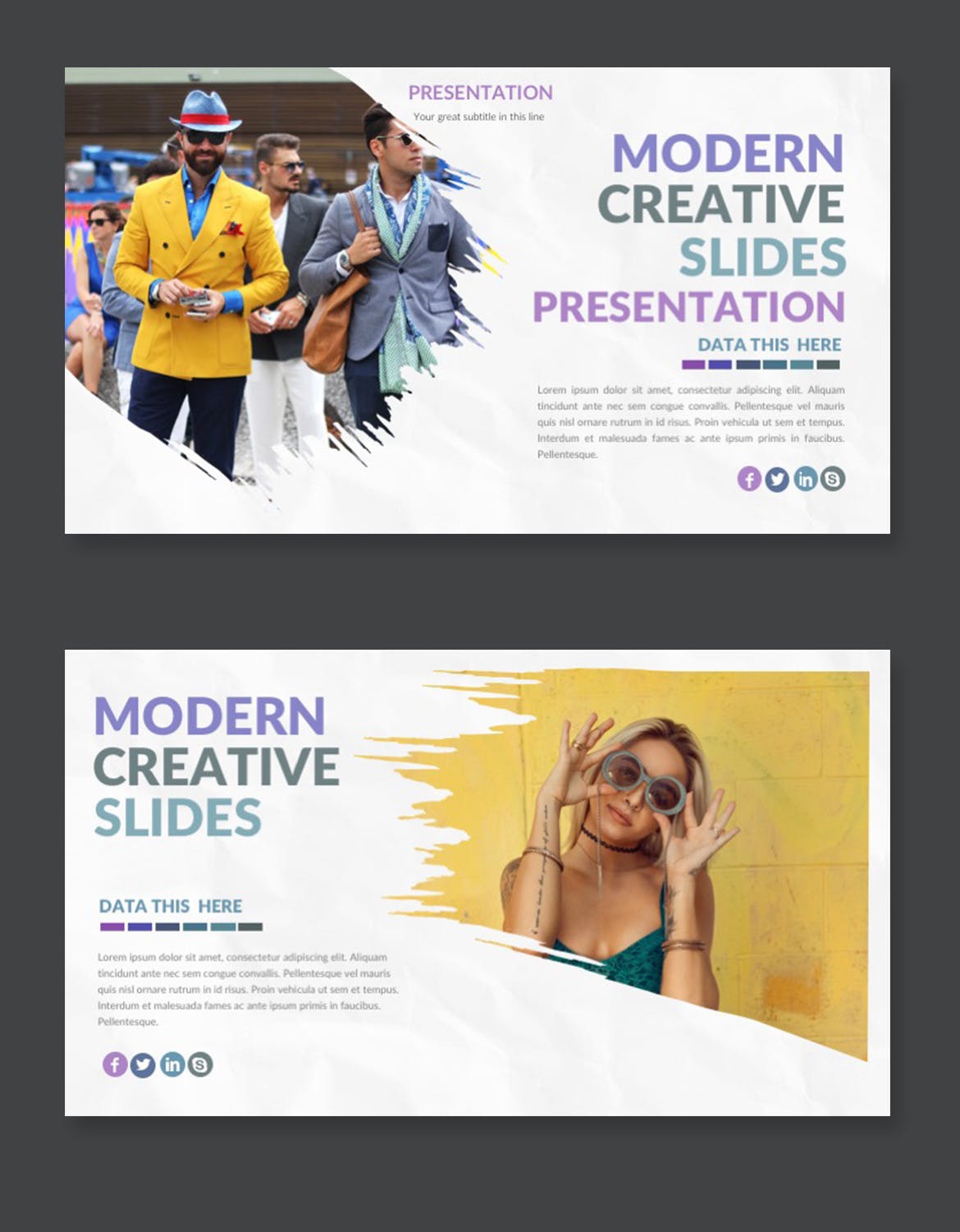 大图有创意的好看的ppt模板下载[PPTX]