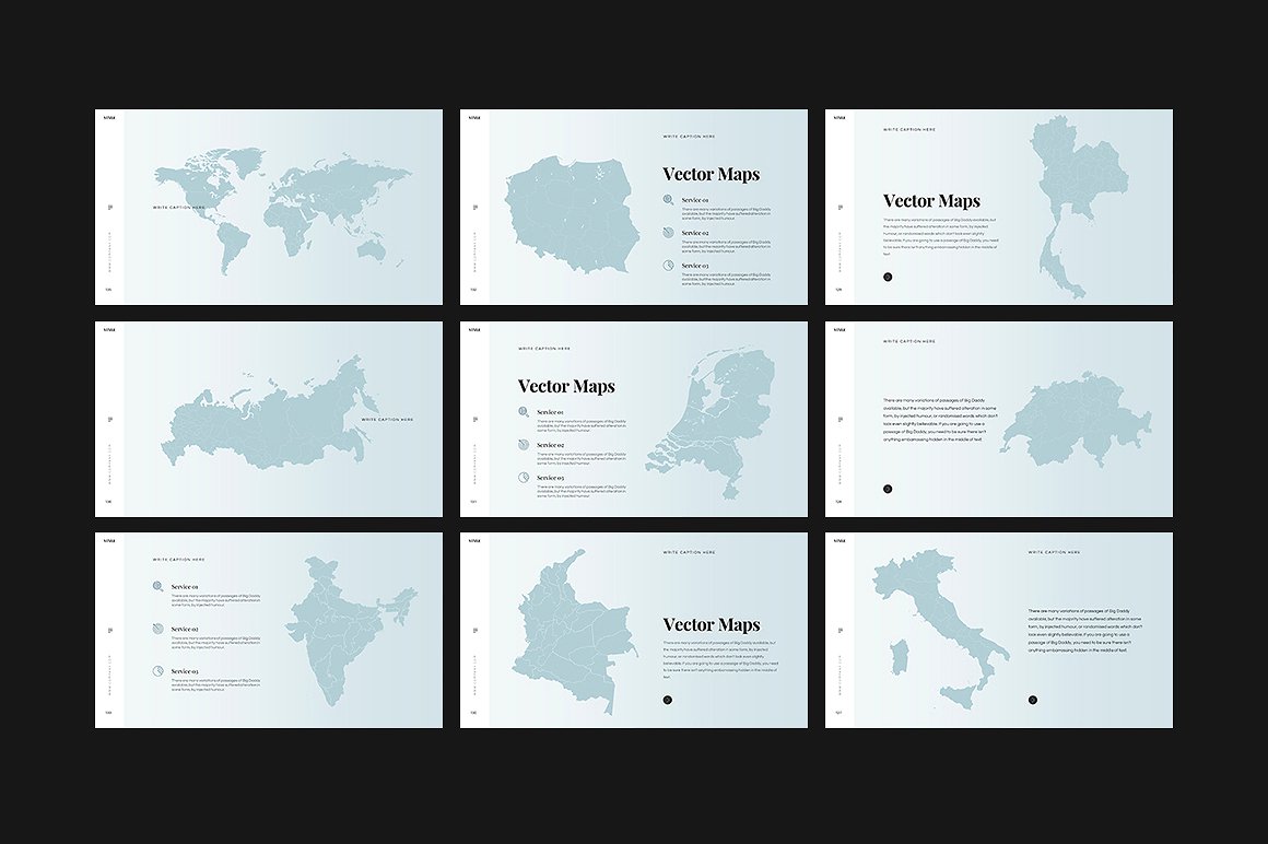 时尚简约ppt素材模板 STYLE Keynote Template