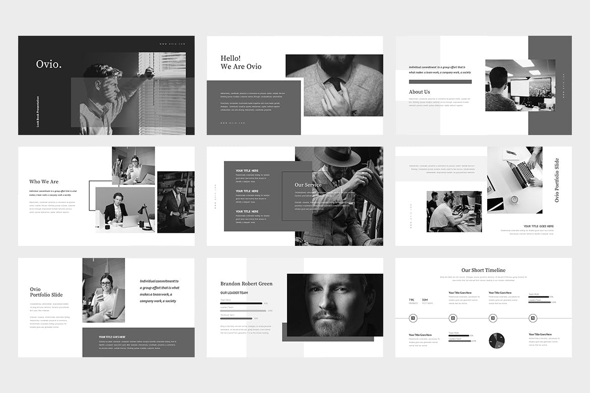 设计师必备的高端时尚的keynote模板下载 精美ppt模板 ppt简洁模板 下载ppt模板[key]