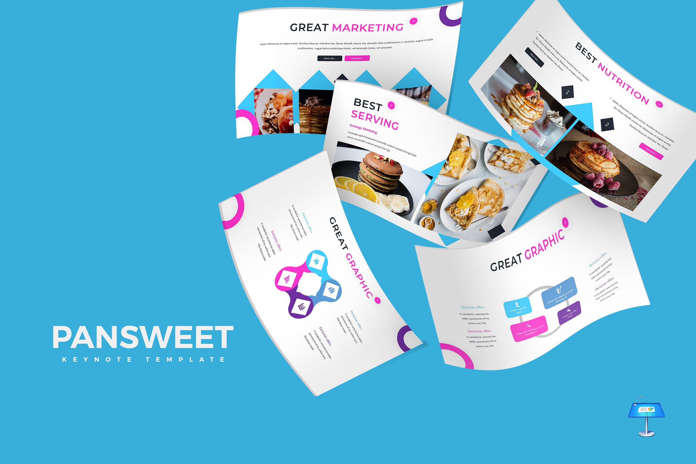 Keynote打造的简约ppt模板下载[Key]