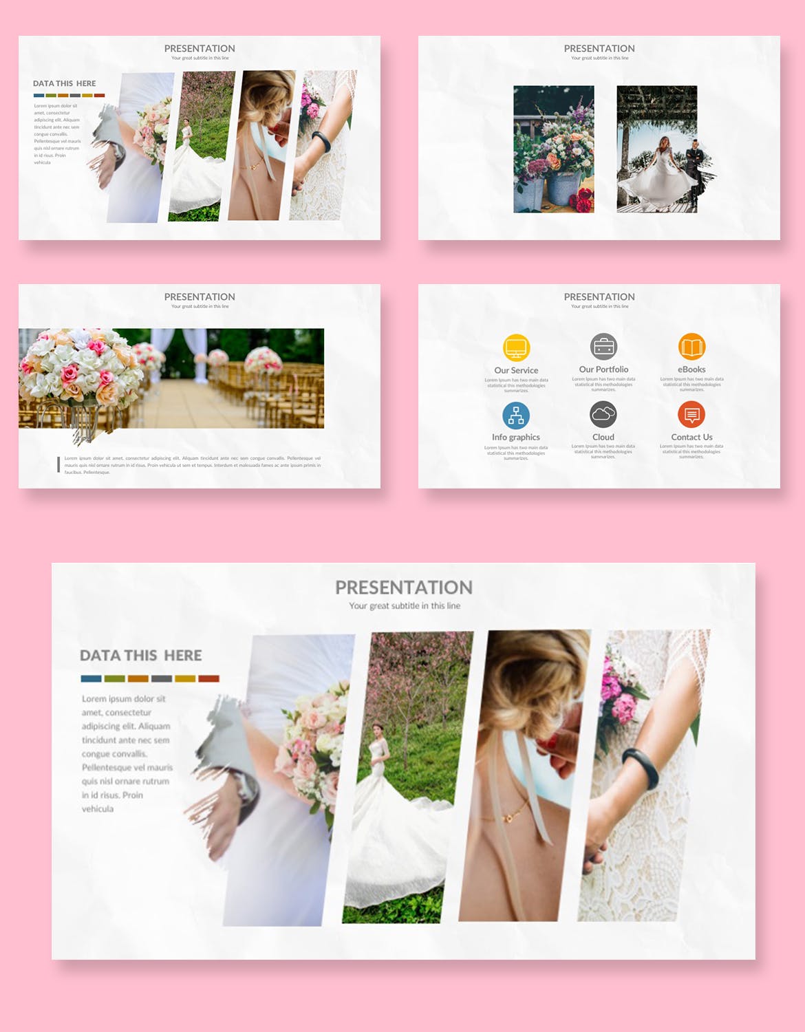 婚礼纪念与介绍并好看的ppt模板下载 [PPTX]