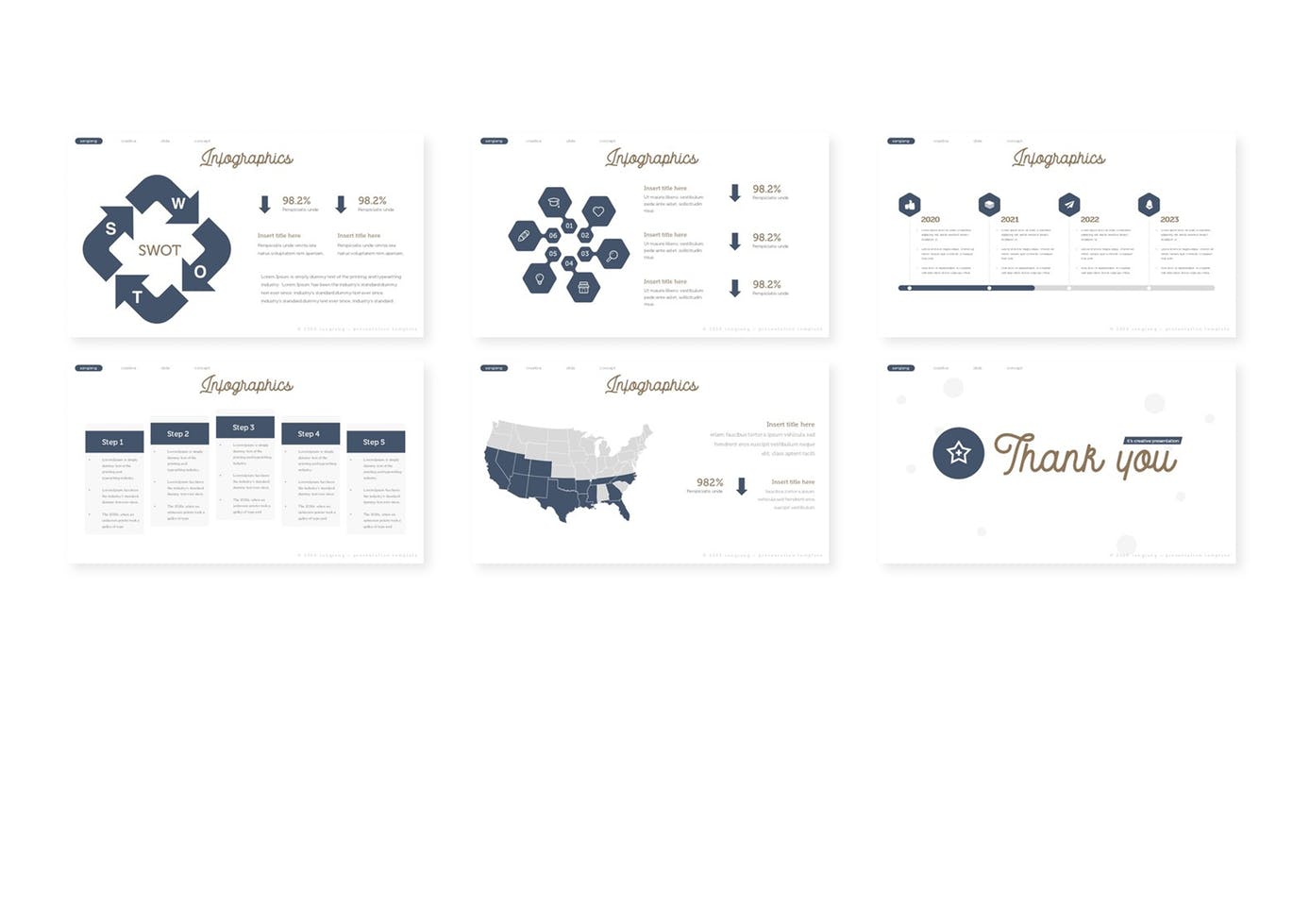 简约时尚高端好用的优雅配色powerpoint幻灯片演示模板（pptx）