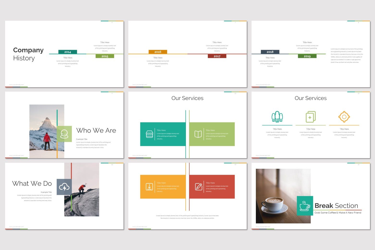 专业专家简洁ppt模板下载[PPTX]