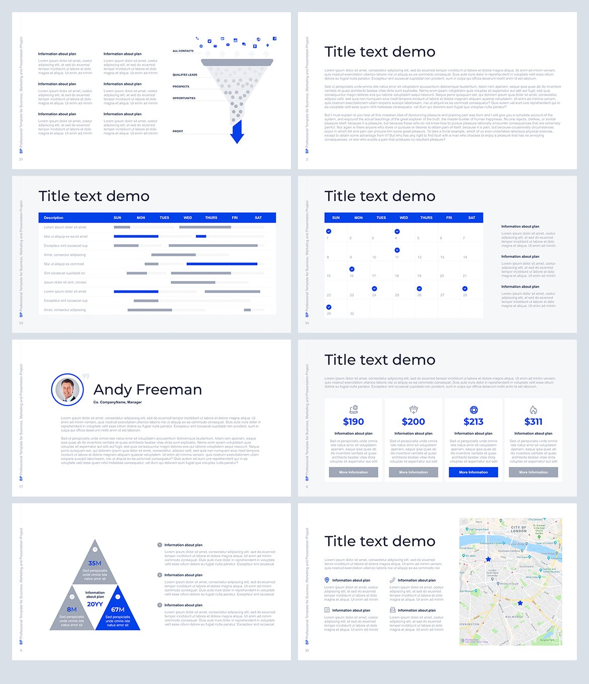 时尚高端专业的高品质商业商务Google Slides谷歌幻灯片powerpoint演示模板（pptx）