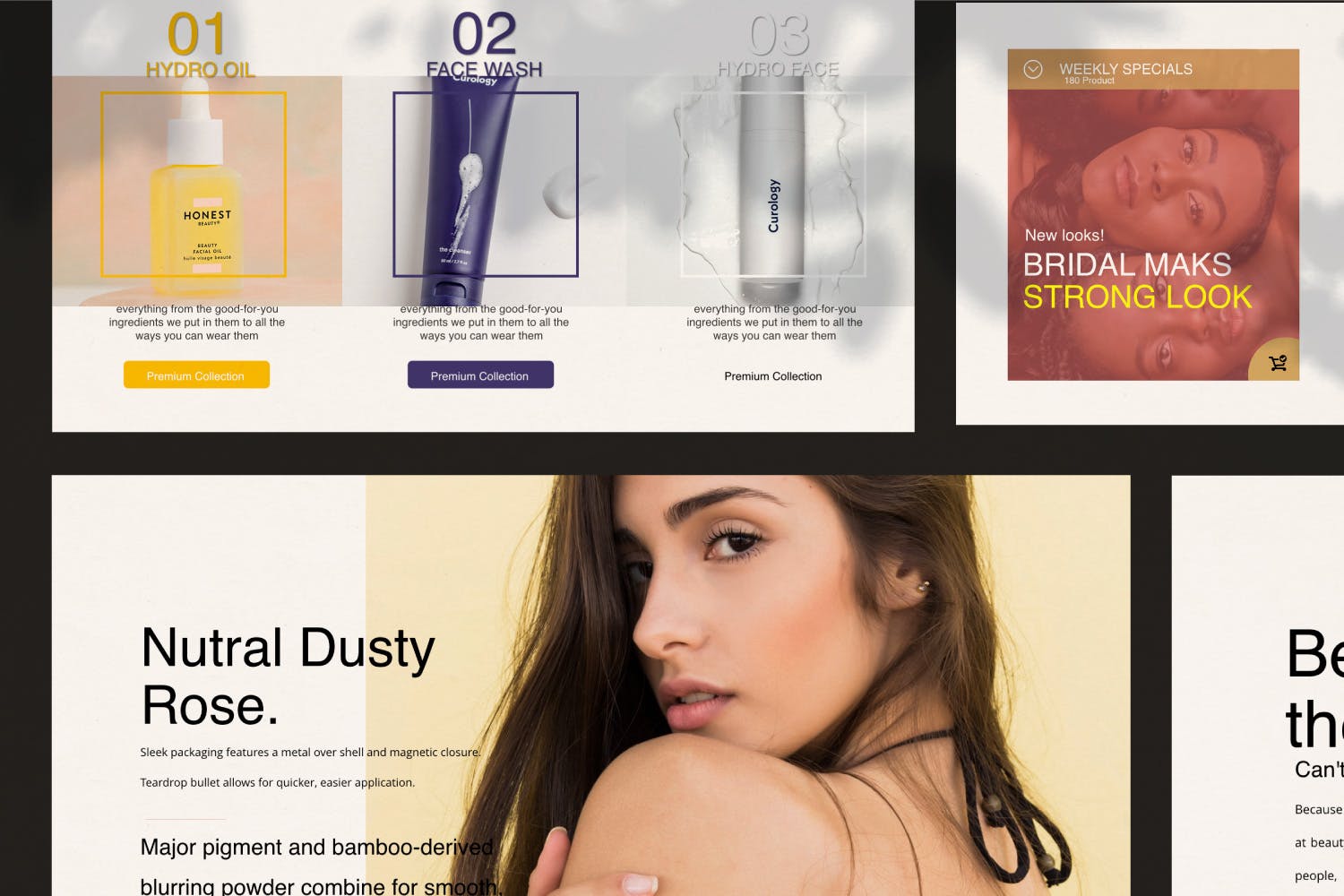 美妆时尚优秀ppt模板下载[PPTX]