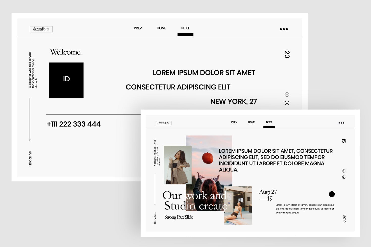 时尚高端的PPT模板下载[PPTX]