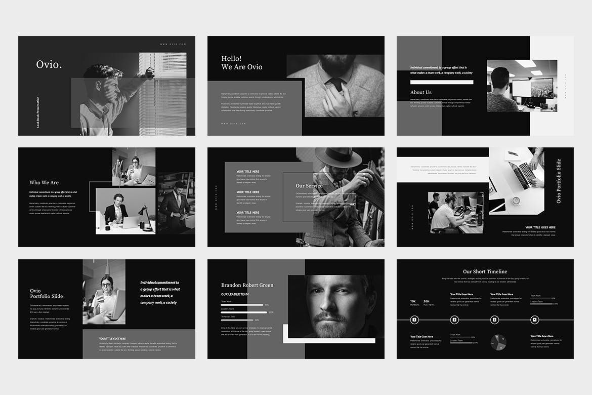 设计师必备的高端时尚的keynote模板下载 精美ppt模板 ppt简洁模板 下载ppt模板[key]