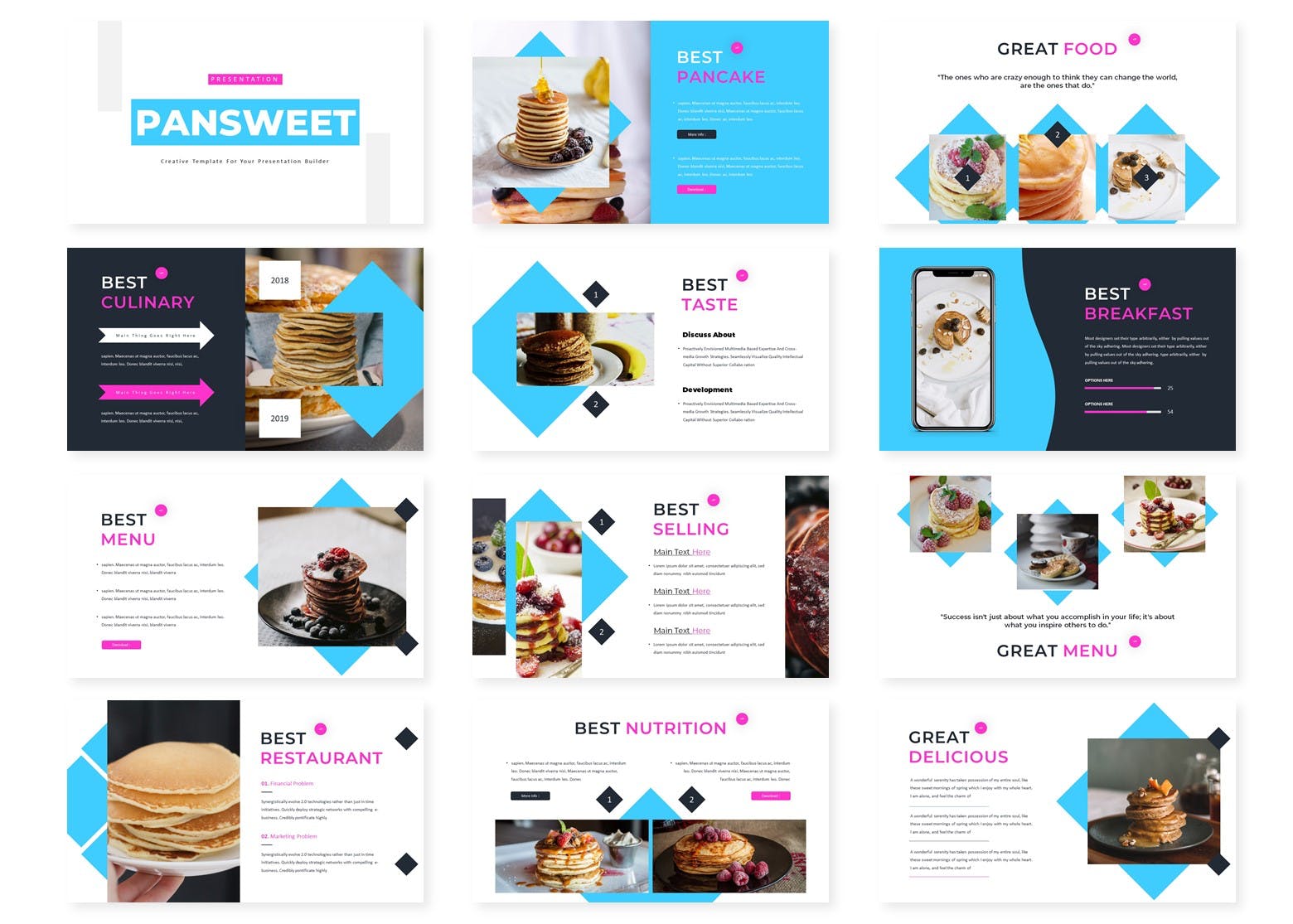 Keynote打造的简约ppt模板下载[Key]