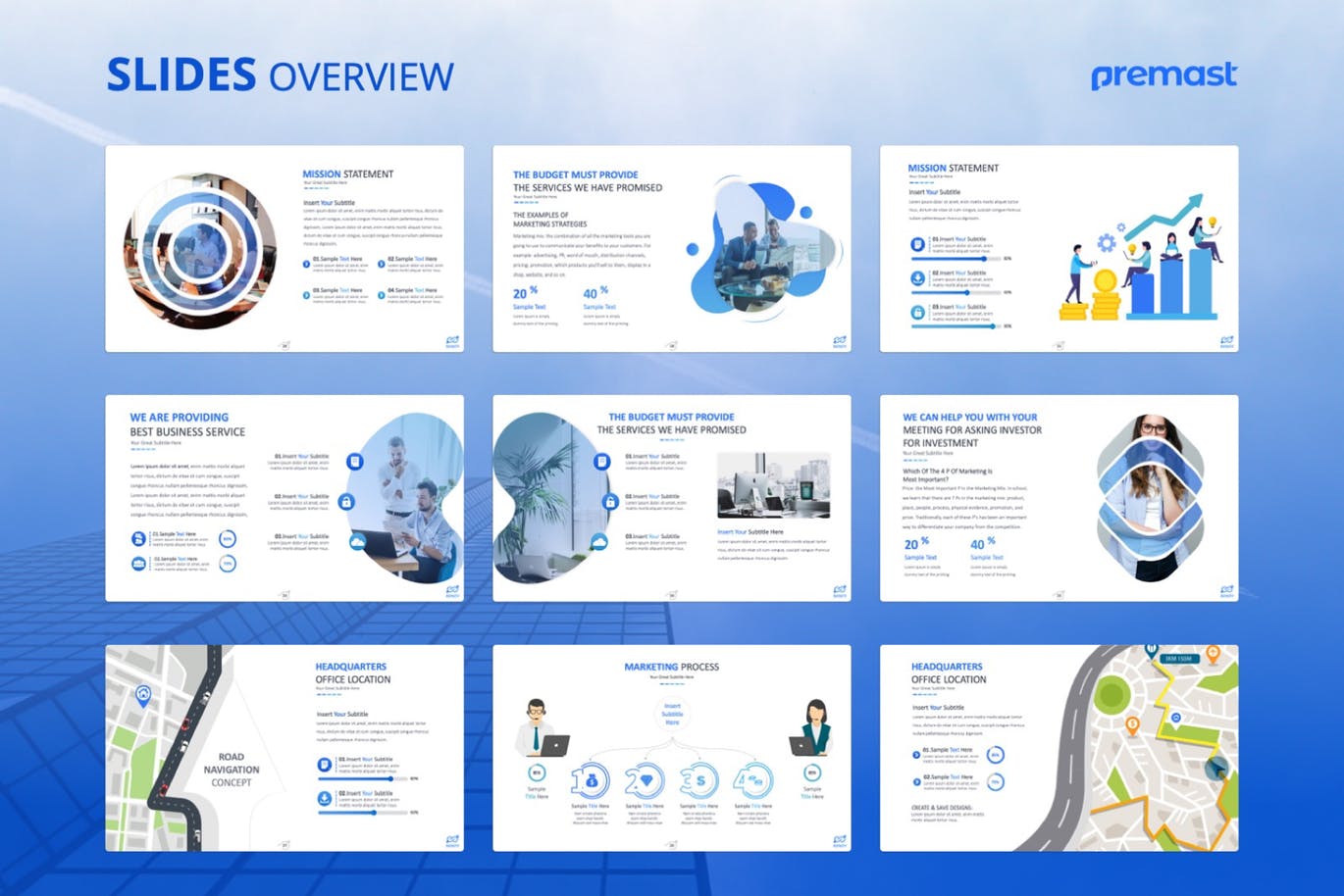 优秀的商业计划书市场营销PPT模板[PPTX]
