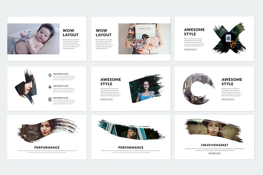 精美ppt模板下载 Prestige Keynote