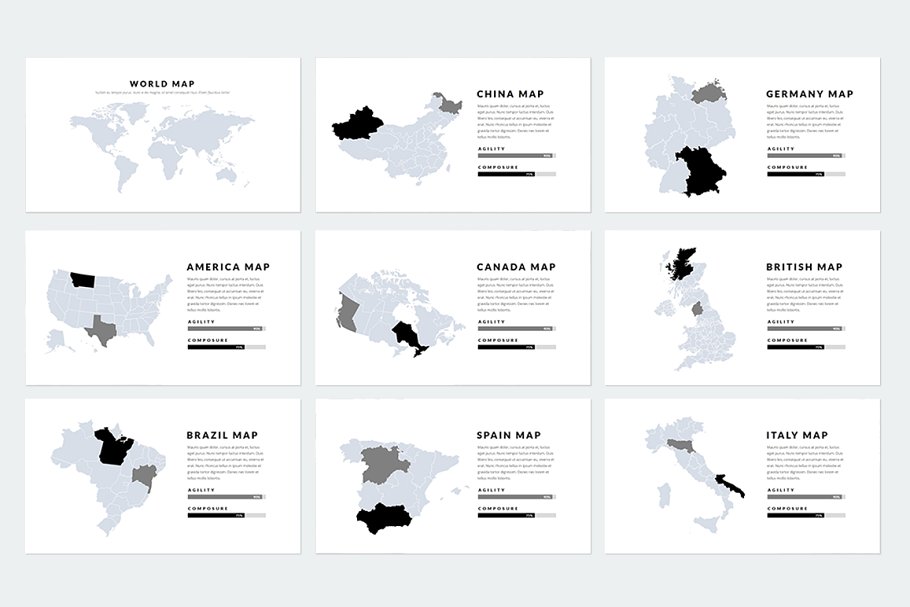 精美ppt模板下载 Prestige Keynote