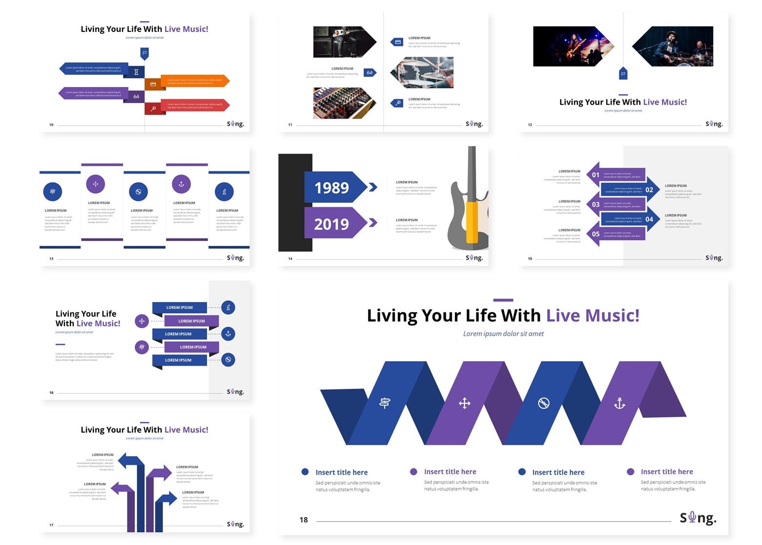 时尚精美ppt模板打包下载[PPTX]