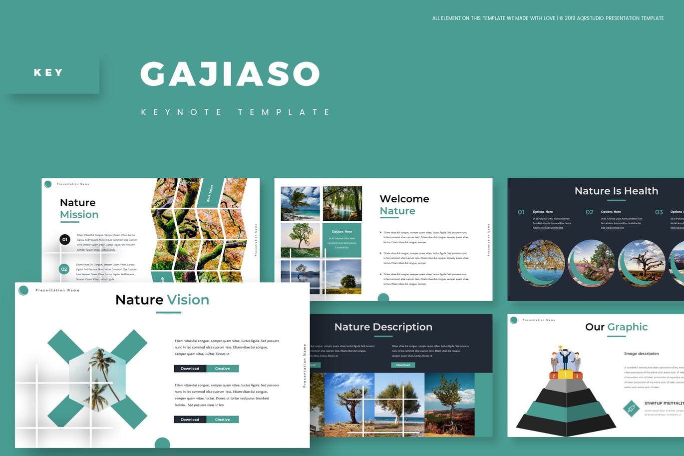 时尚高端简约多用途的抽象几何图形keynote幻灯片模板下载