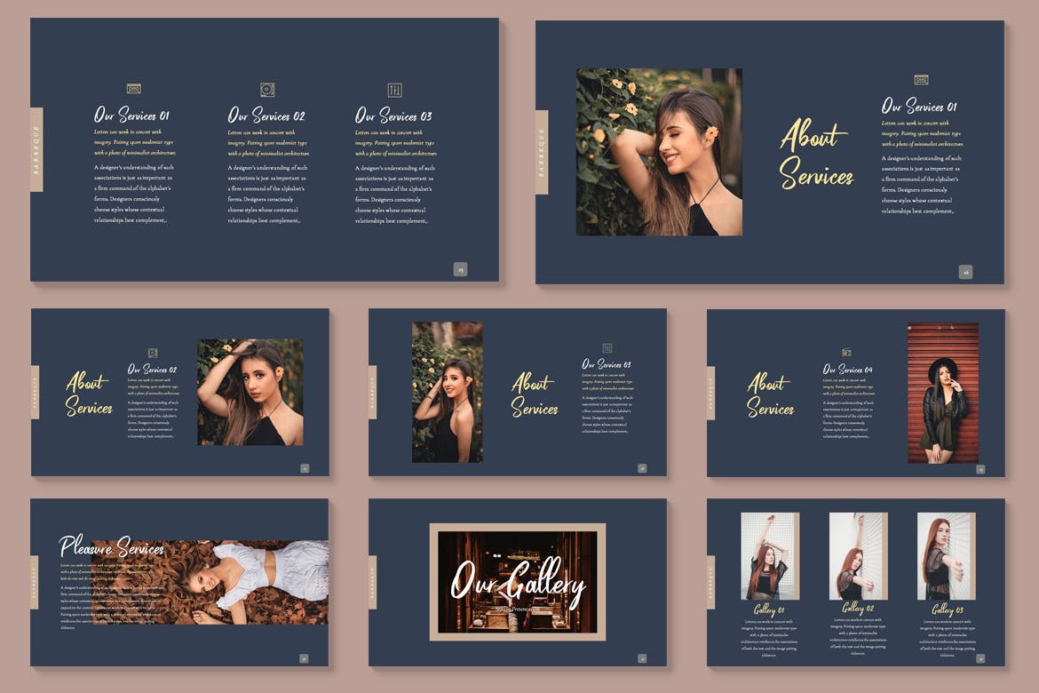 感恩节美食时尚高端精美ppt模板下载[PPTX]