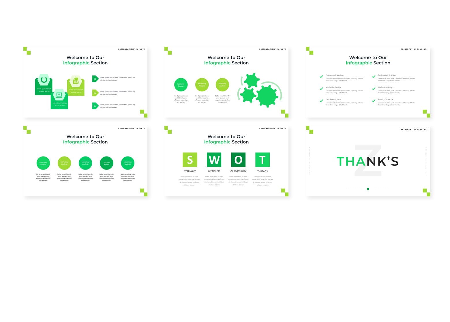 环保绿色多功能精美PPT模板下载[PPTX]