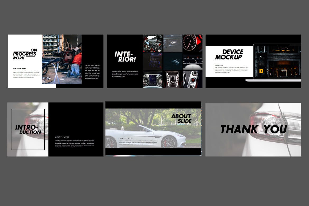 酷炫运动风格PPT模板下载[PPTX]