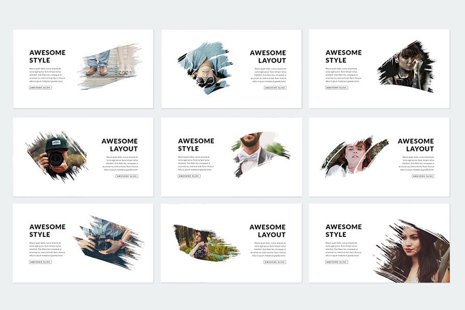 精美ppt模板下载 Prestige Keynote