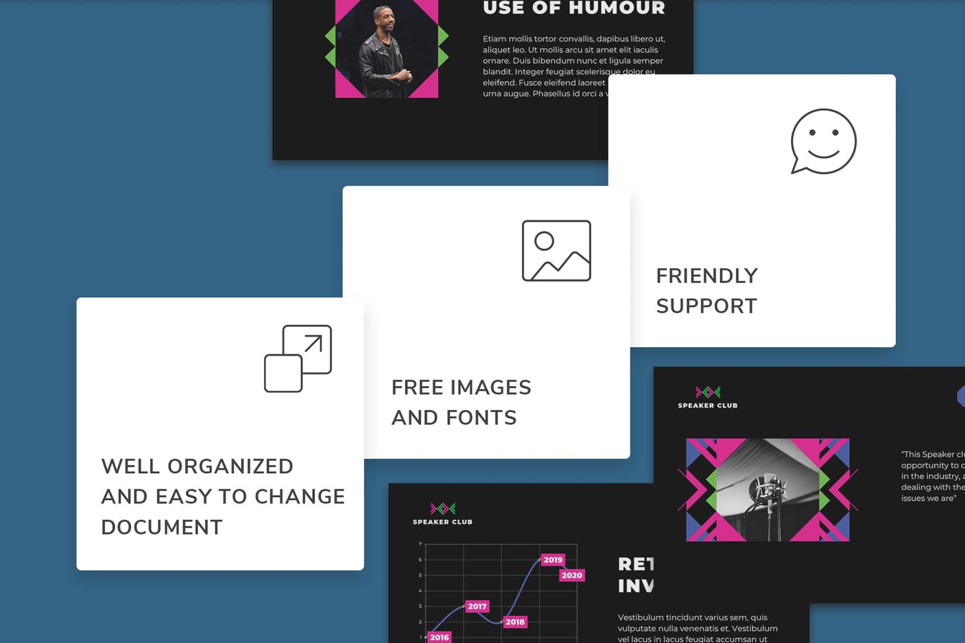 设计感强的个性PPT模板[PPTX]