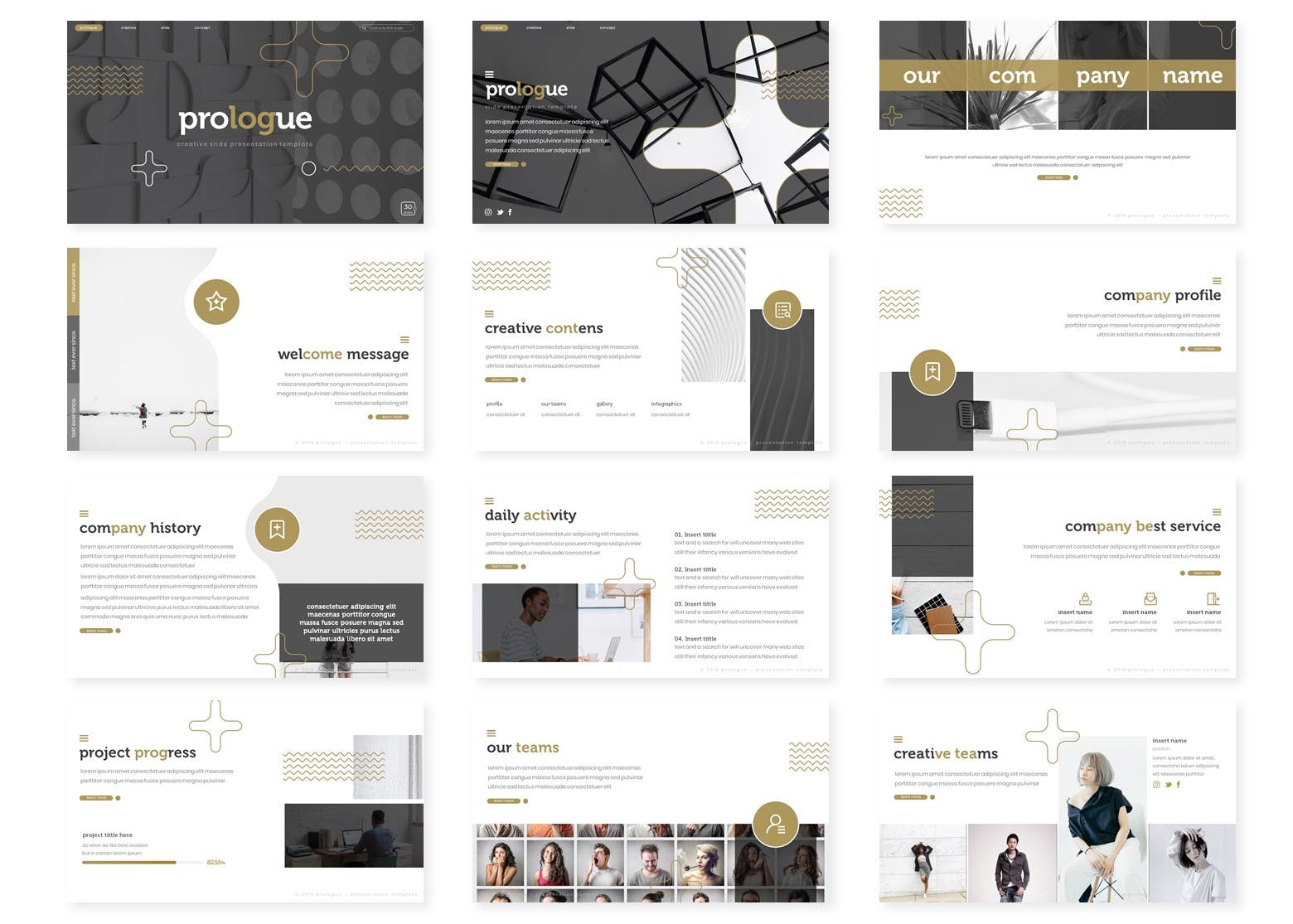 时尚简单多功能PPT模板下载[PPTX]