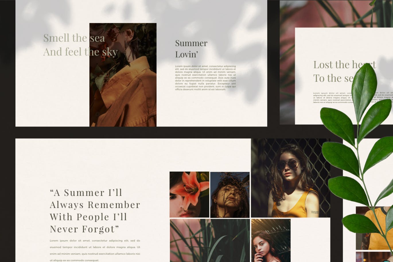 优雅时尚高端专业的高品质keynote幻灯片演示模板（key）