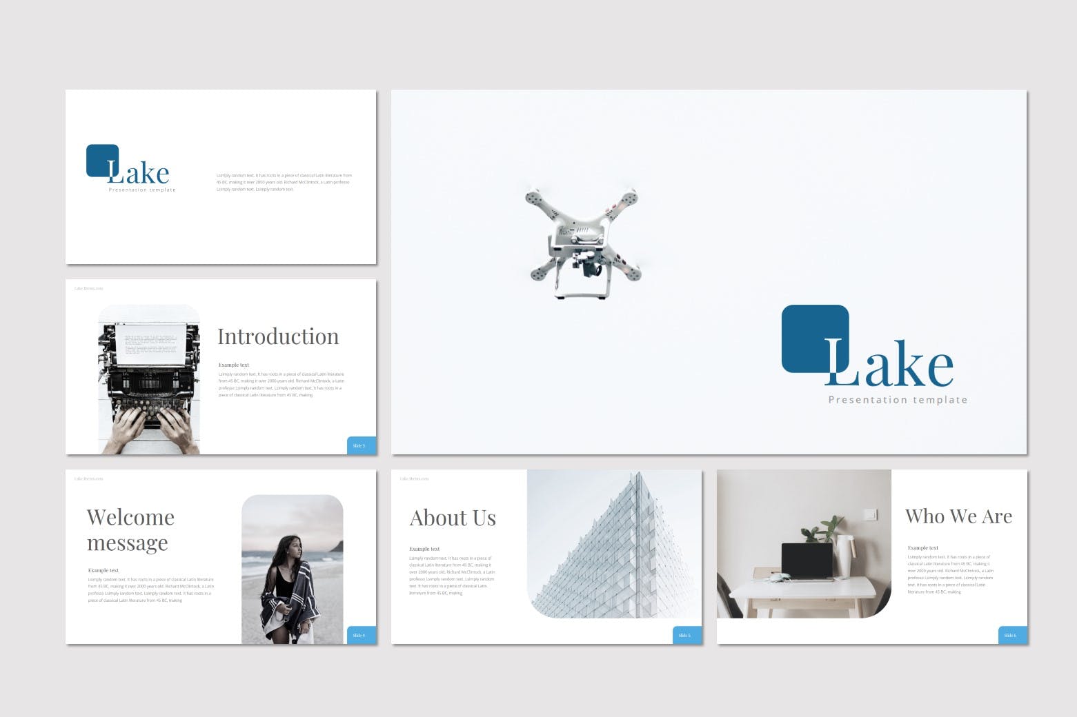 创业产业适合的简约PPT模板[PPTX]