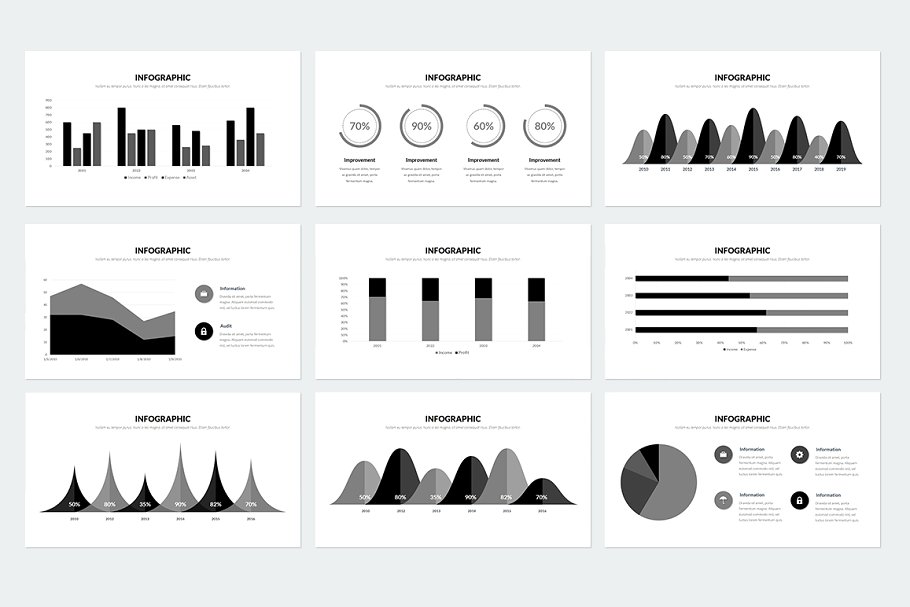趋势ppt素材模板 Trending Powerpoint