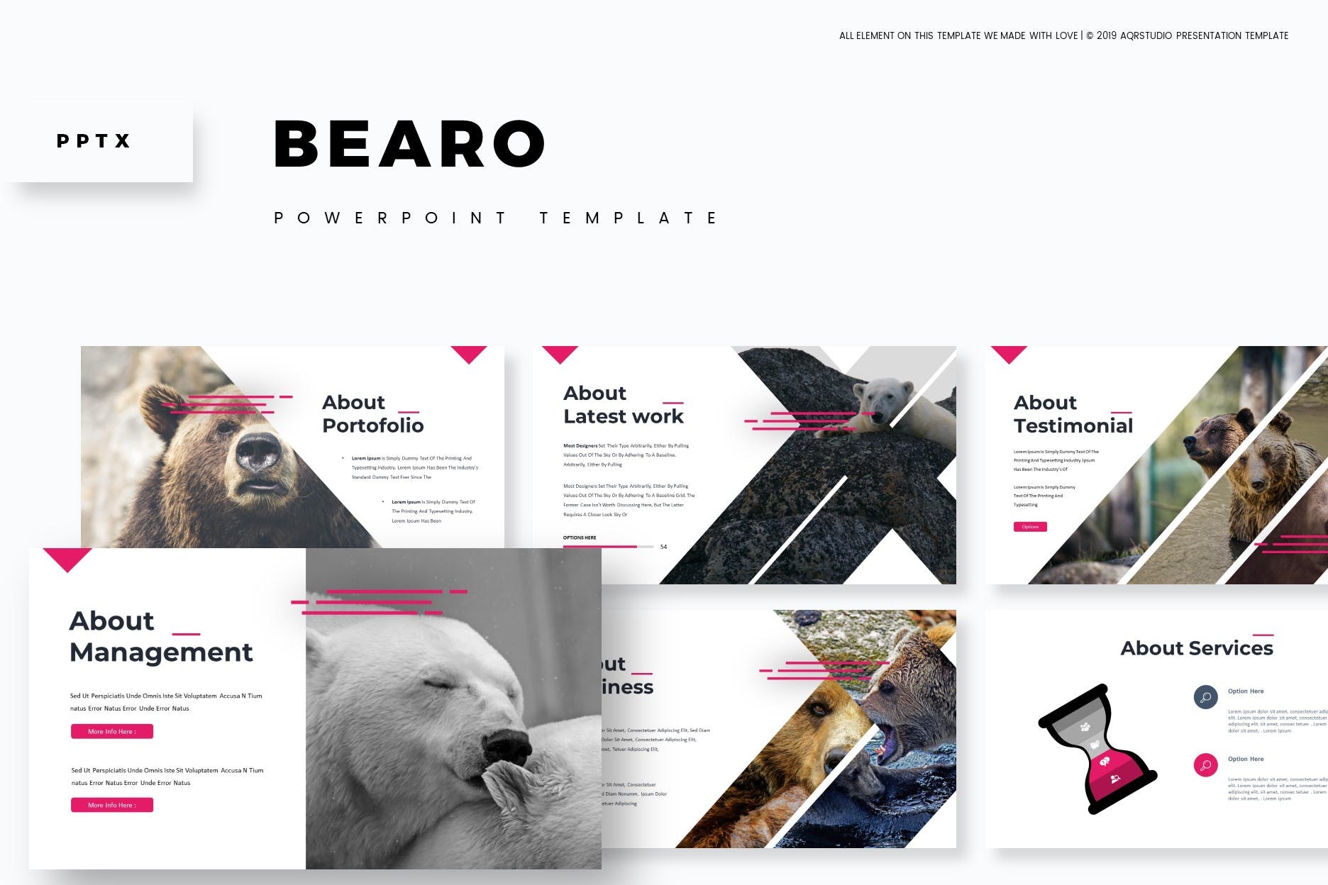 动物环保PPT模板下载 精美ppt模板 ppt简洁模板 下载ppt模板[PPTX]