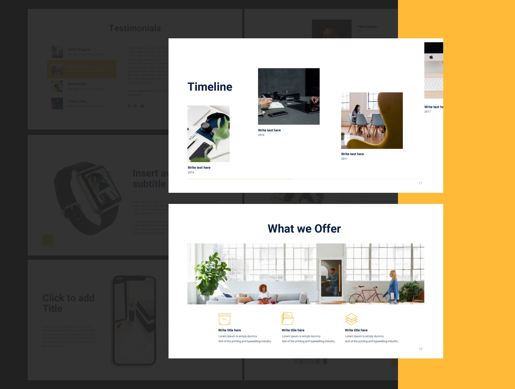 功能强的高端商业计划书优秀ppt模板&amp;keynote模板下载[PPTX,Key]