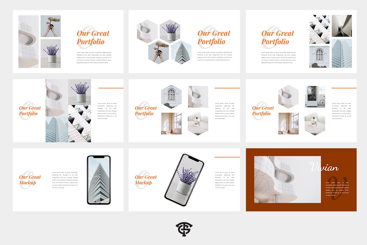 时尚的创意PPT模板下载[PPTX]