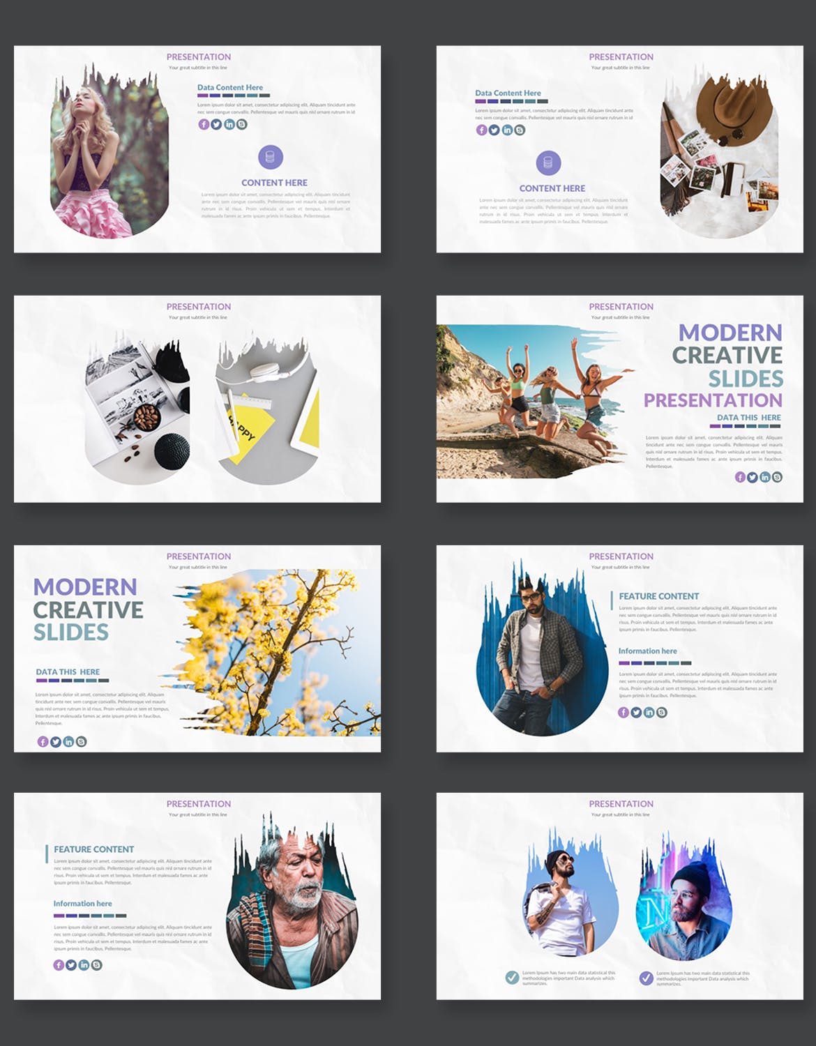 大图有创意的好看的ppt模板下载[PPTX]