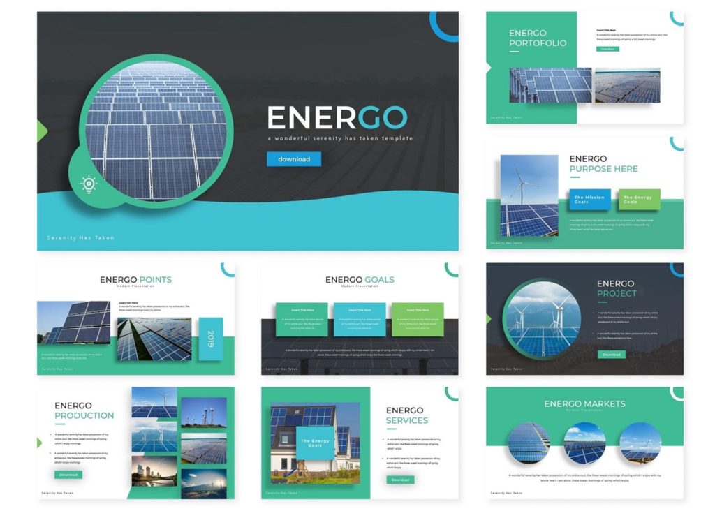 PPT模板 | 商务科技产品企业品牌图标数据精美演示文稿