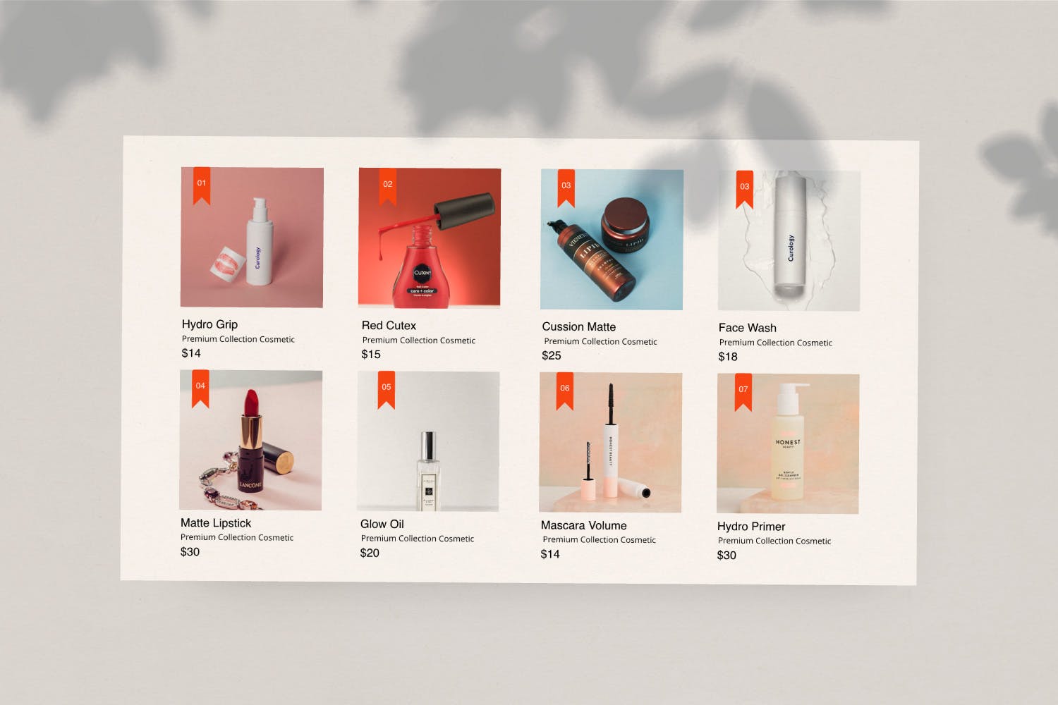 美妆时尚优秀ppt模板下载[PPTX]