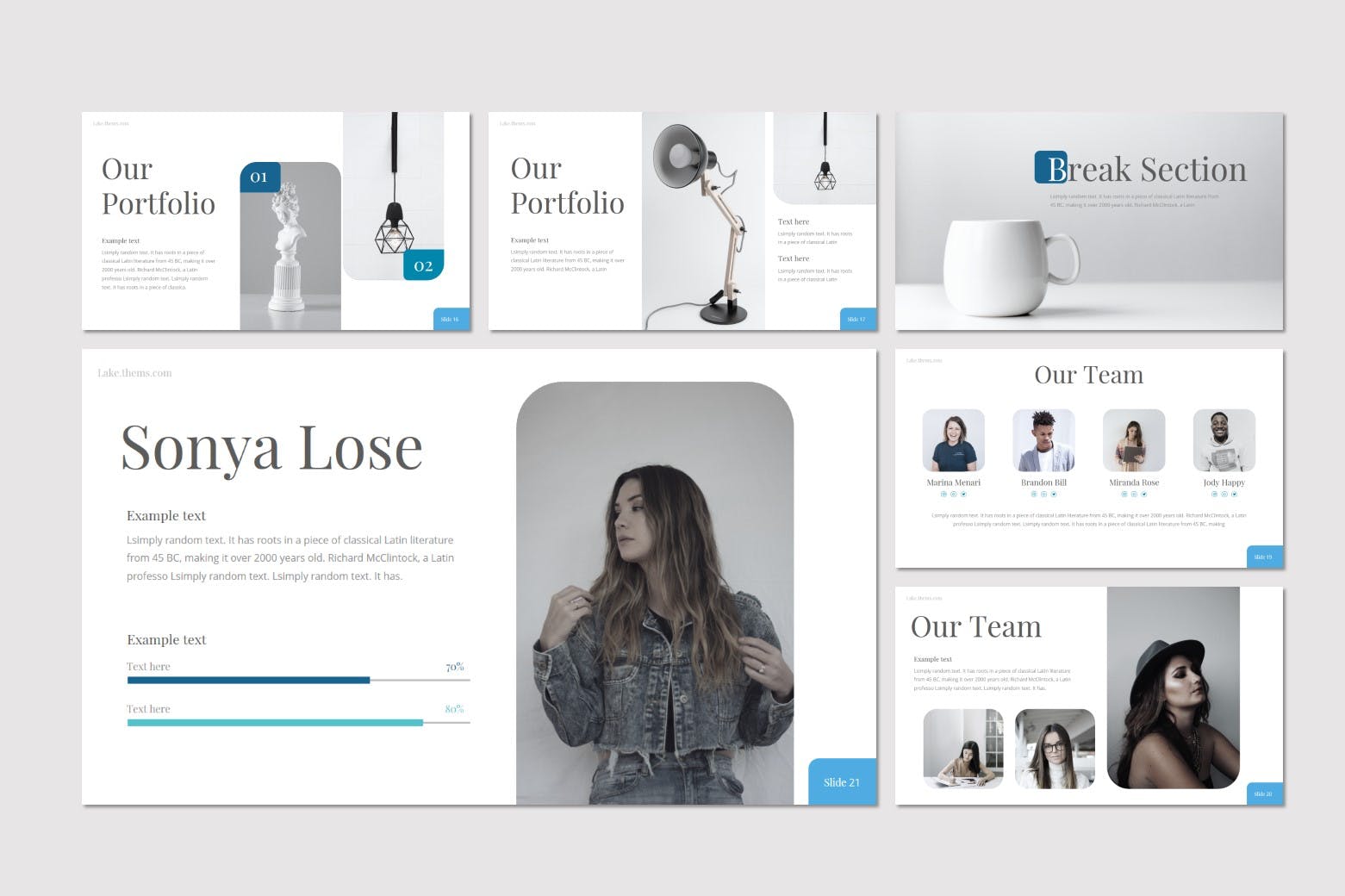 创业产业适合的简约PPT模板[PPTX]