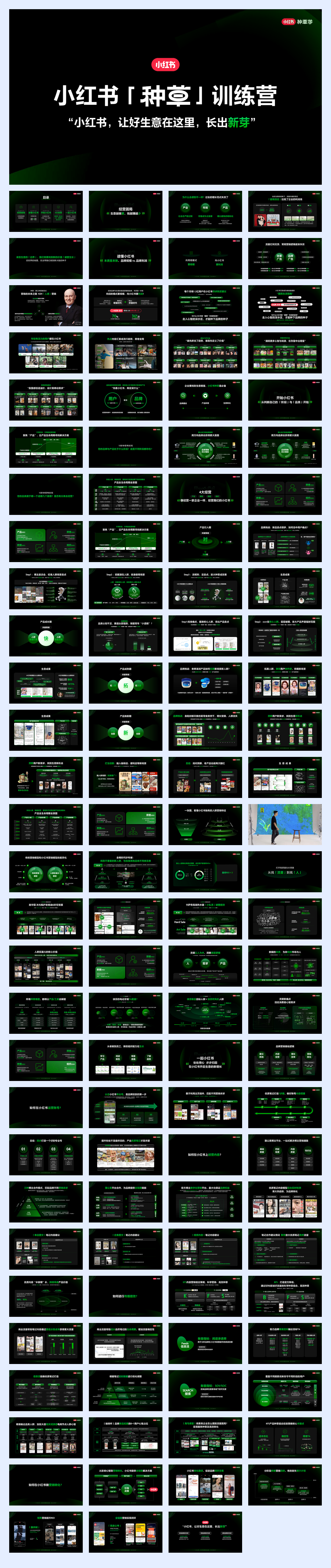 小红书「种草」训练营PPT案例.pdf