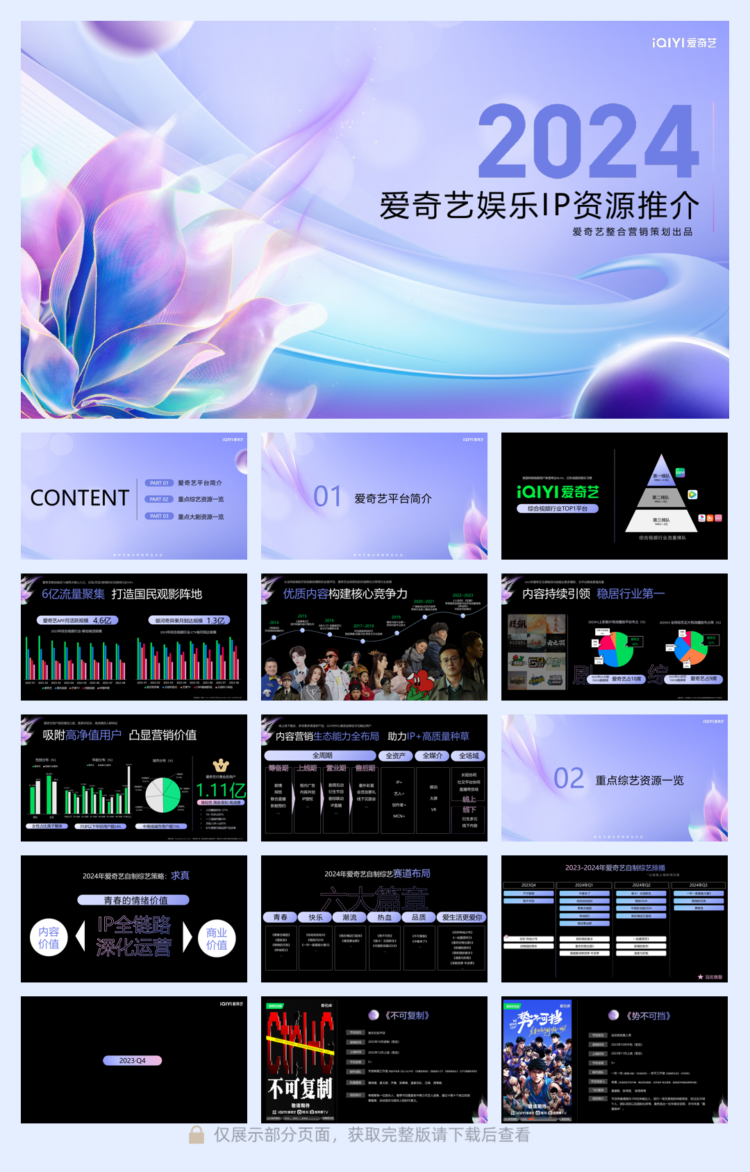爱奇艺2024年娱乐IP资源推介.pdf