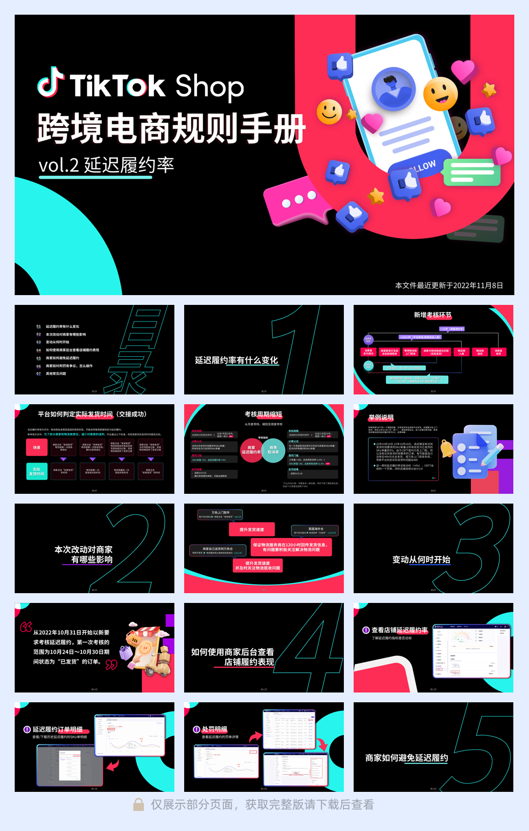 《TikTok Shop跨境电商规则手册》- Vol.2 延迟履约率篇.pdf