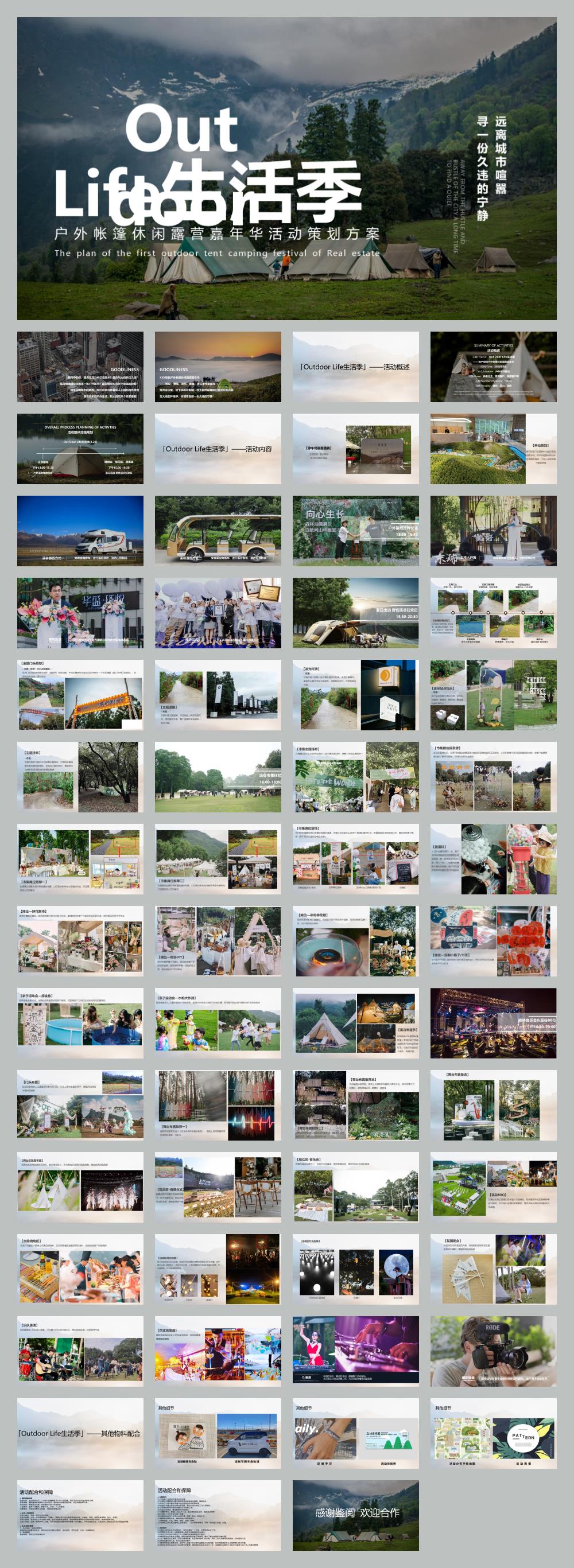 （Out Door Life生活季主题）露营嘉年华活动策划方案.pptx