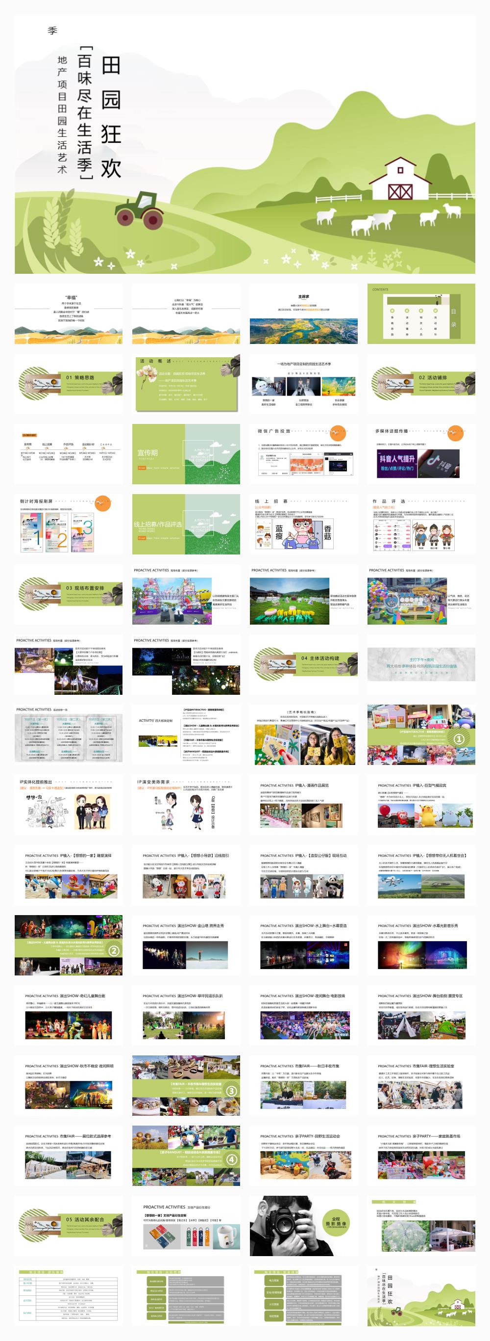 地产项目田园生活艺术季“田园狂欢·百味尽在生活季”活动策划方案.pptx