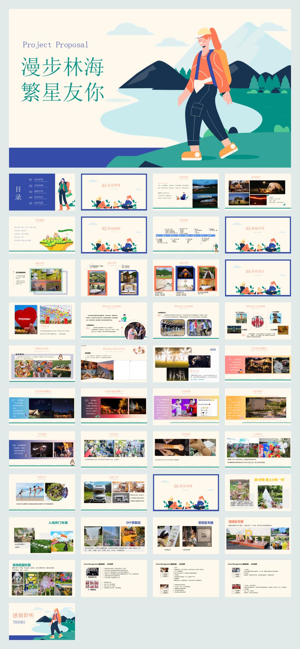 林海漫步微度假活动方案（露营｜音乐｜美食｜娱乐）.pptx