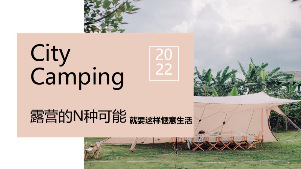 有玩没完 为露营灵感加料.pptx