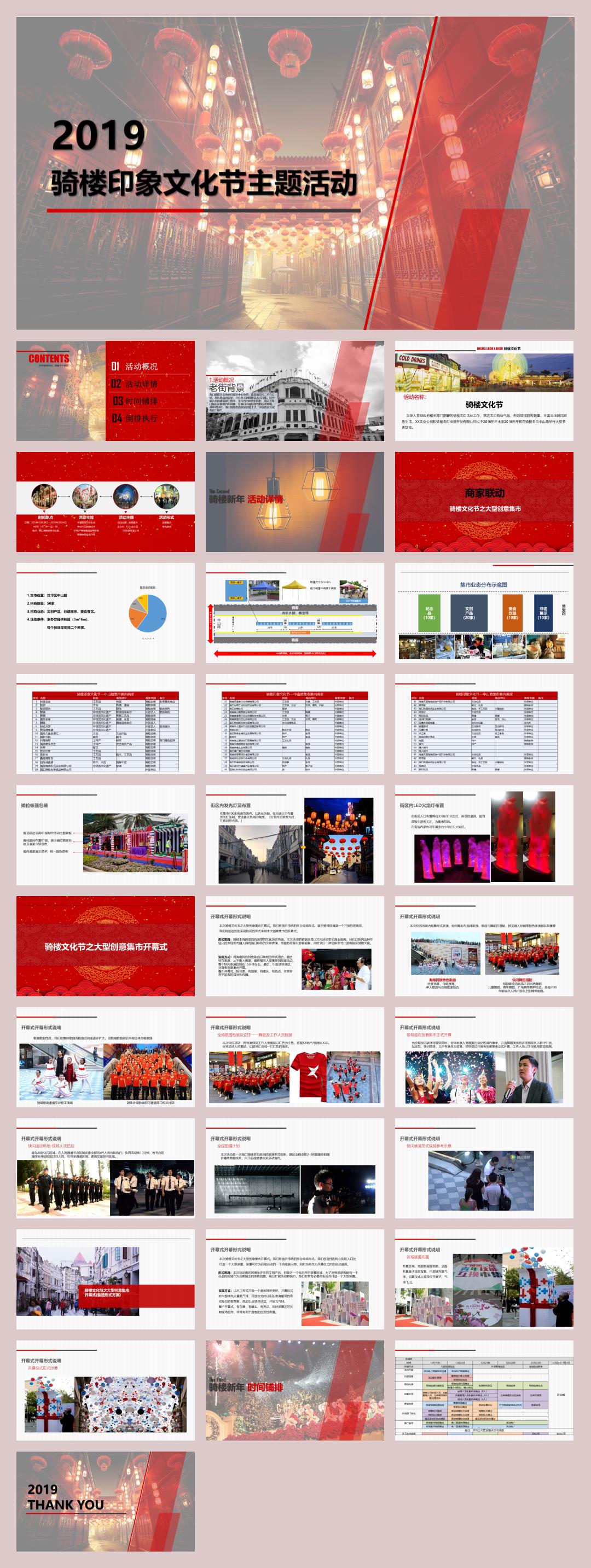 2019骑楼印象文化节大型创意集市新年主题活动策划方案-38P.ppt