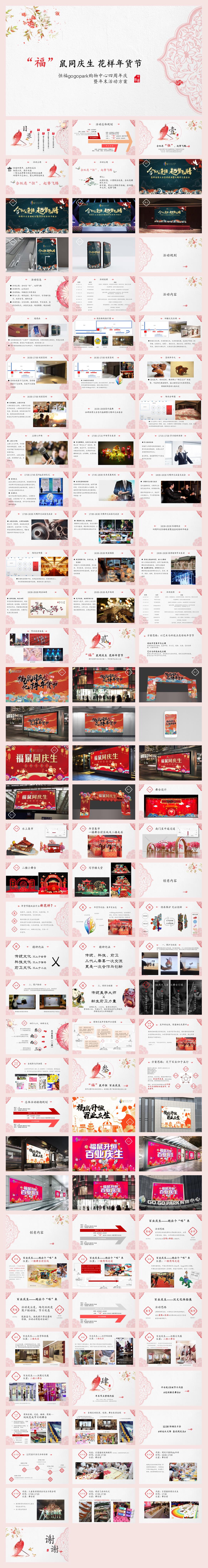 2020商业广场四周年答谢晚会暨迎春新年晚会活动策划方案-110P.pptx