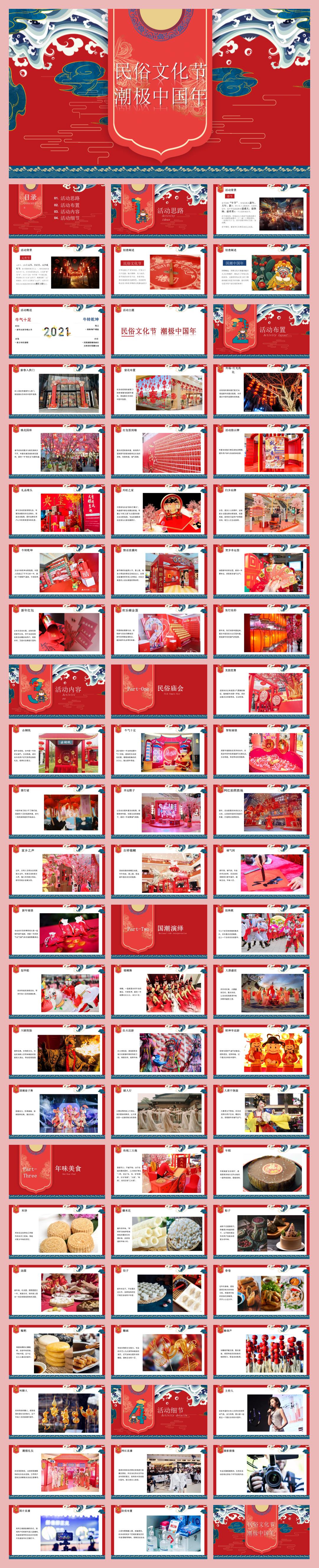 2021地产项目春节暖场系列（民俗文化节 潮极中国年主题）活动策划方案.pptx